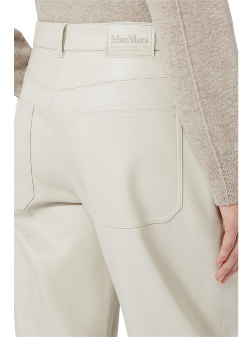 pantalone donna Sospiro avorio MaxMara S | SMMSOSPIRO001